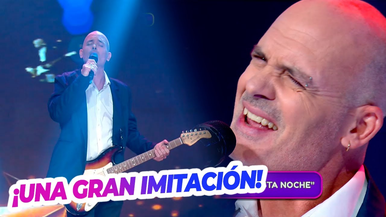 El imitador de JAF impactó a todos y se llevó los besos de Drago, Laurita, Gladys y Azúcar Moreno