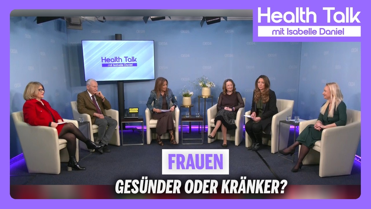 Frauen: Gesünder oder Kränker?  | Health Talk mit Isabelle Daniel