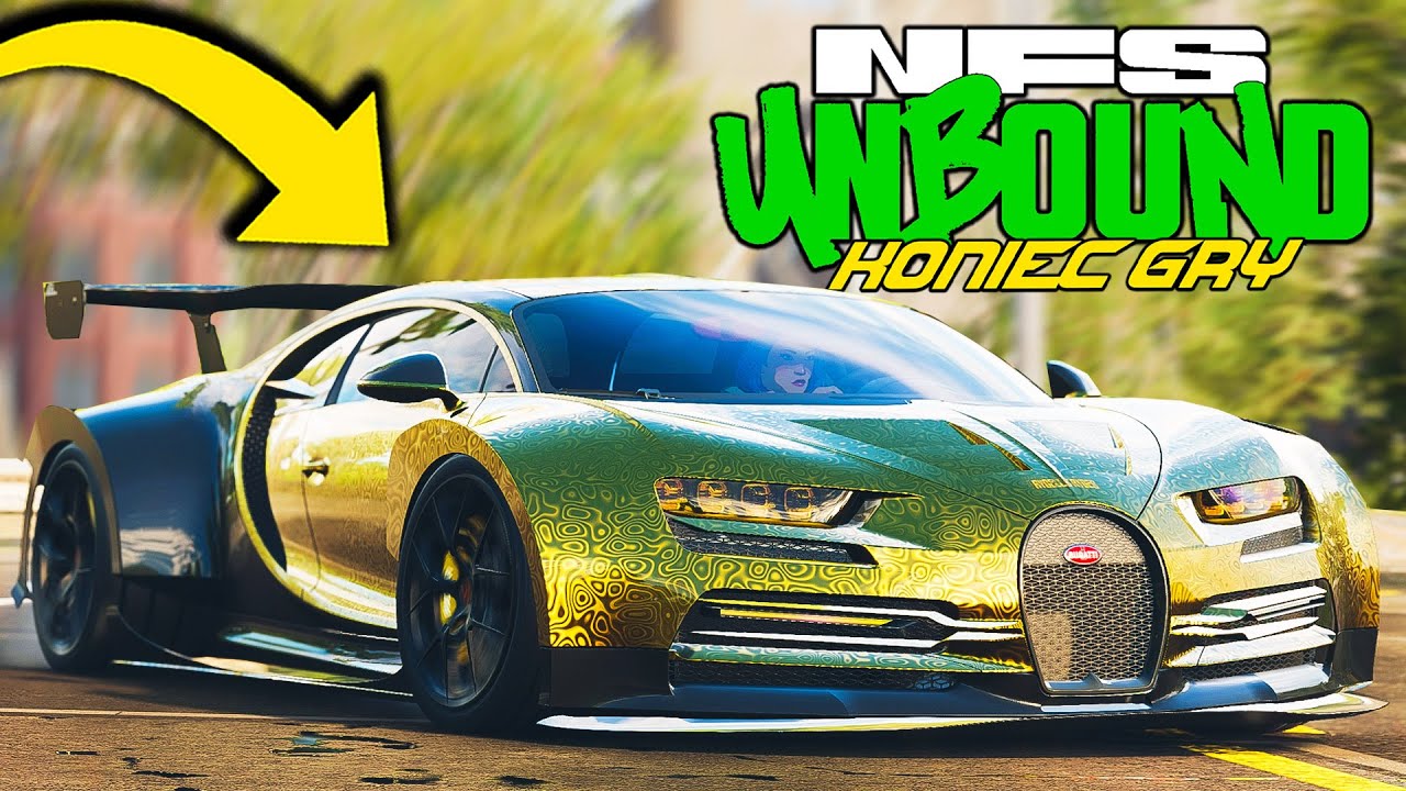 NFS UNBOUND PL #30 KONIEC GRY NA 100% - FINAŁ GRAND 😍 + HARDCOROWY TUNING BUGGATTI CHIRON 😱 YOJI720
