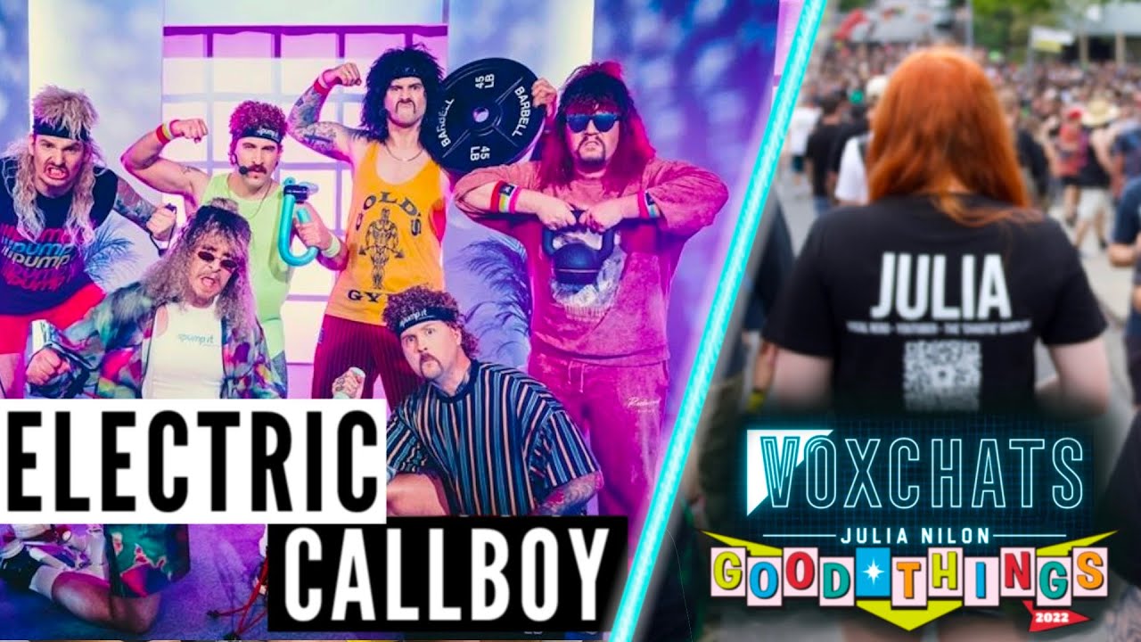 VOXCHATS: 11mins with Electric Callboy's Nico and Kevin (Good Things Festival 2022) | this was fun