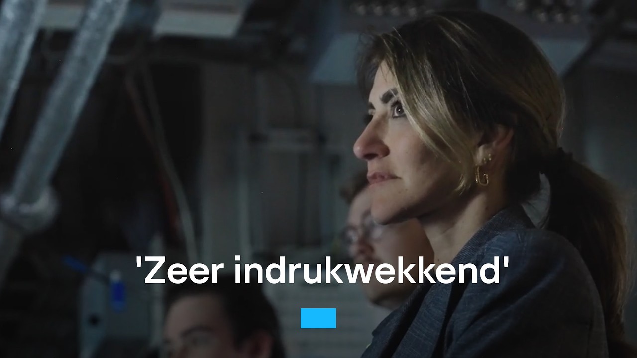 Yeşilgöz bezoekt Nederlands marineschip | RTL Nieuws