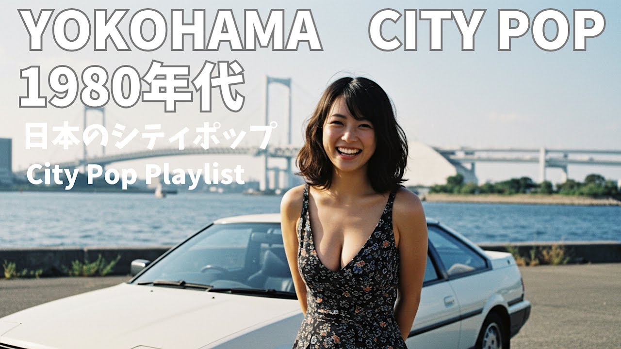 【80's City pop】YOKOHAMA 心が弾む最高にシティーポップなドライブLofiチルポップ｜Japan Lofi Chill Pop｜ストレス解消＆リラックス＆集中【作業用