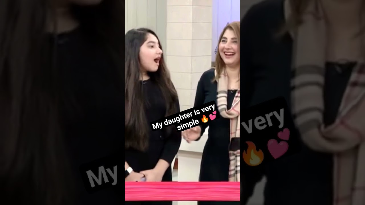 javeria saud daughter ❤️|good morning Pakistan 🔥#shorts