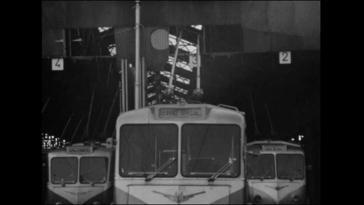 Tout en images #16 : Les trolleybus à Limoges en 1969 