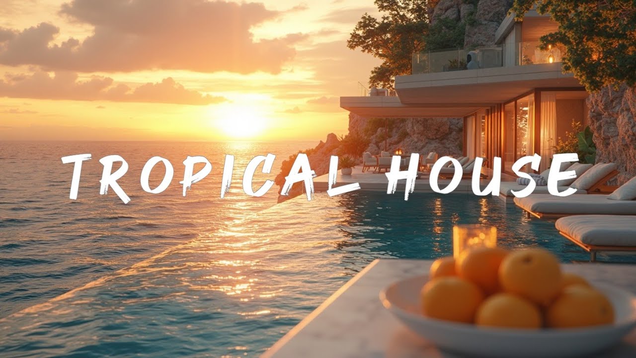 Тропический Хаус 2025 Микс Глубоких Чувств Вокал Дип Хаус Chillout Lounge Вибрации Заката
