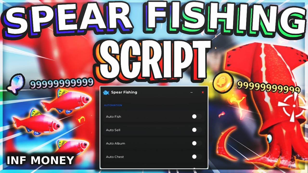 [NEW] Spear Fishing Script | Auto Fish, Auto Sell | *PASTEBIN 2026*