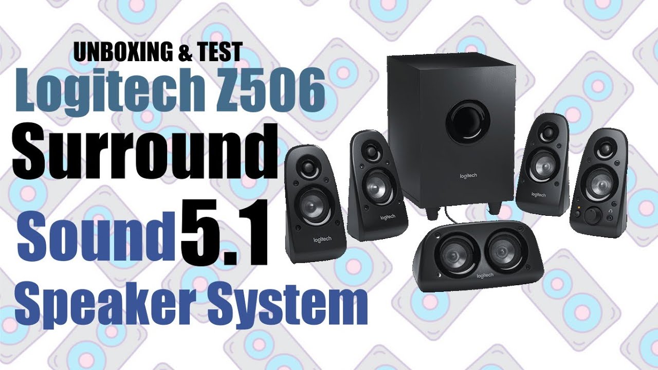Unboxing Logitech Z506 5.1 3D Surround Speaker