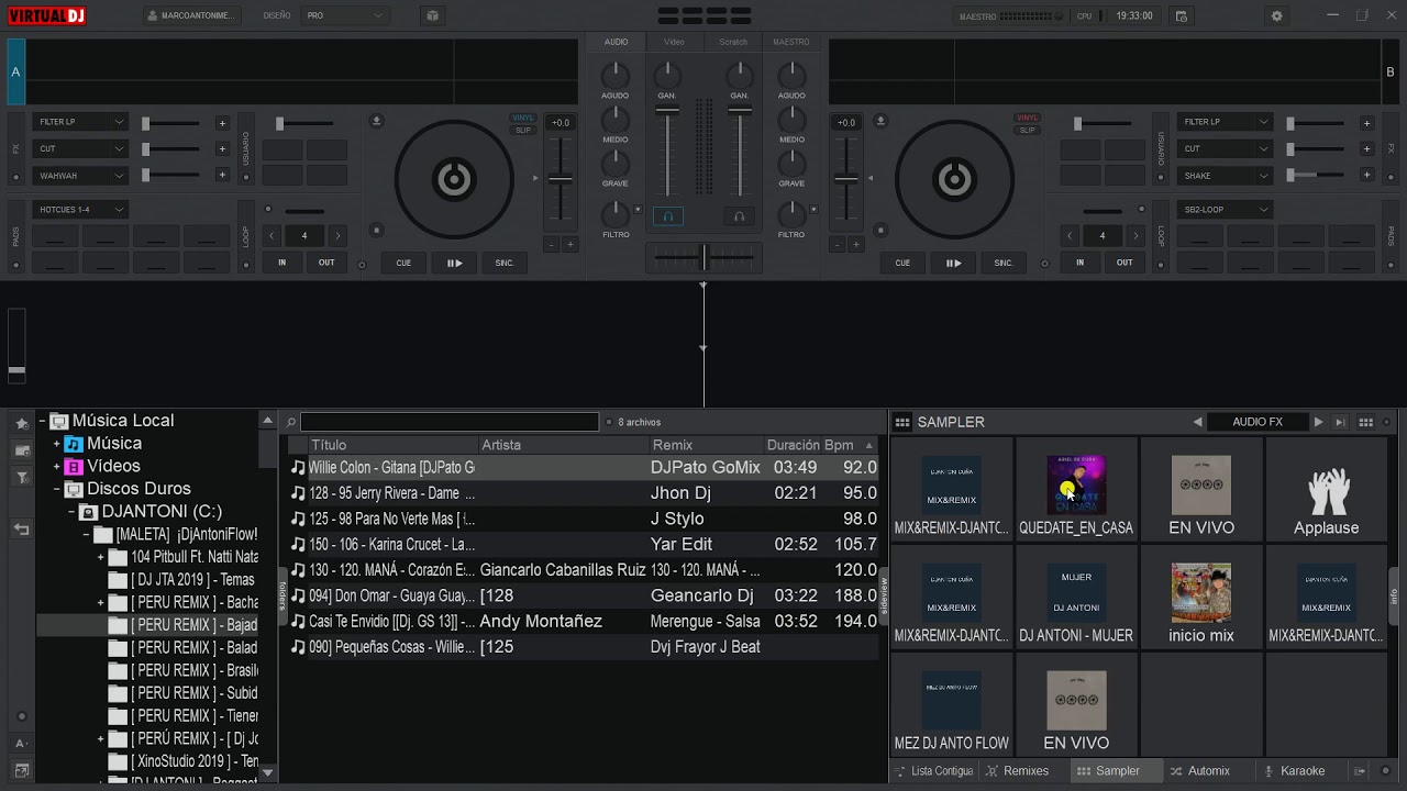 COMO CARGAR SAMPLERS Y NUEVOS SKINES EN VIRTUAL DJ 2020 [PACK FREE DE REGALO] - PRINCIPIANTES