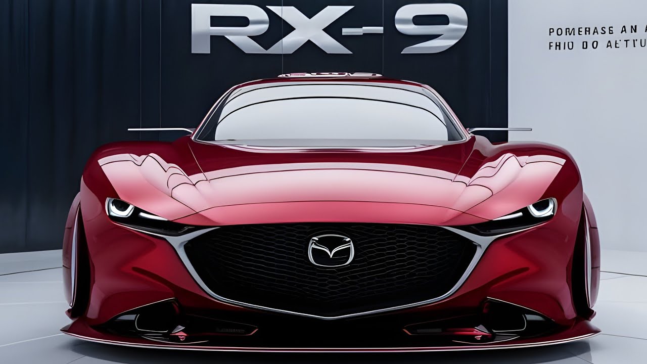 All-New 2025 MAZDA RX-9 Officially Reveal First Look!