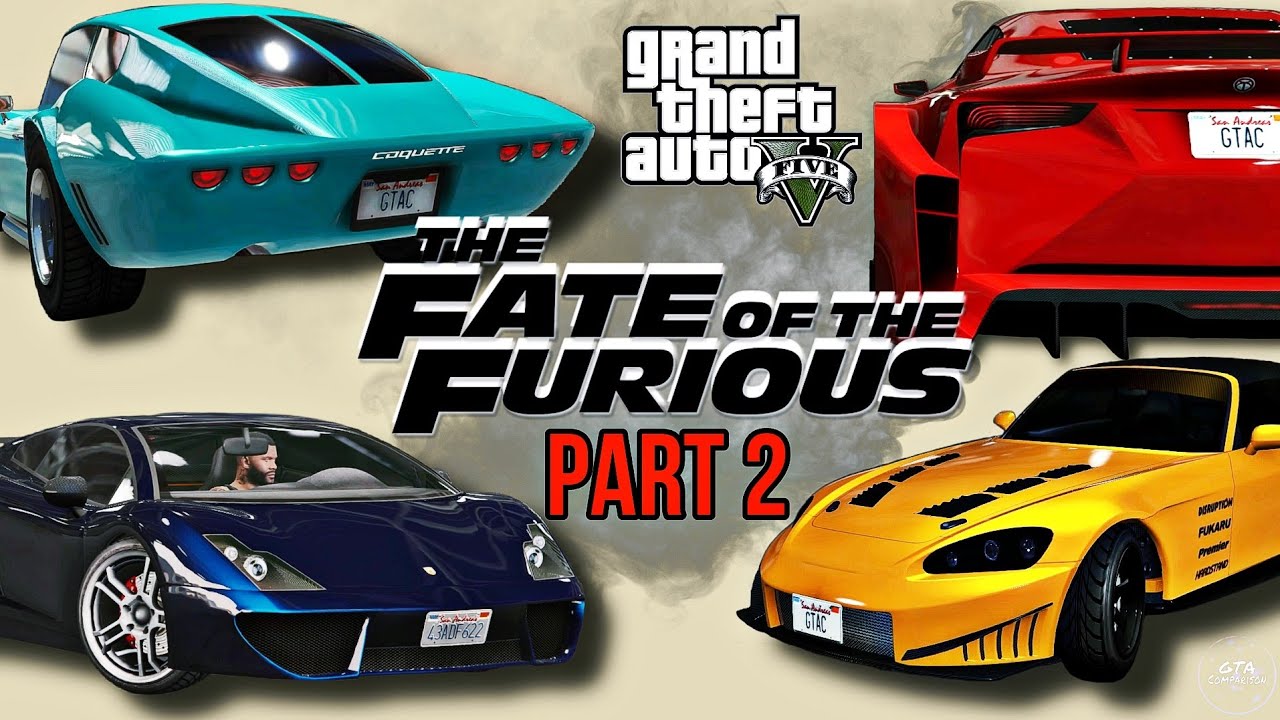 GTA V - Fast & Furious 8 Car Builds (Part 2) (The Fate of The Furious)