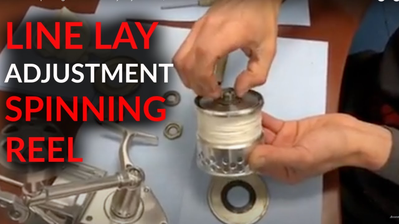 Accurate Spinning Reels - Line Lay Adjustment | TUTORIAL