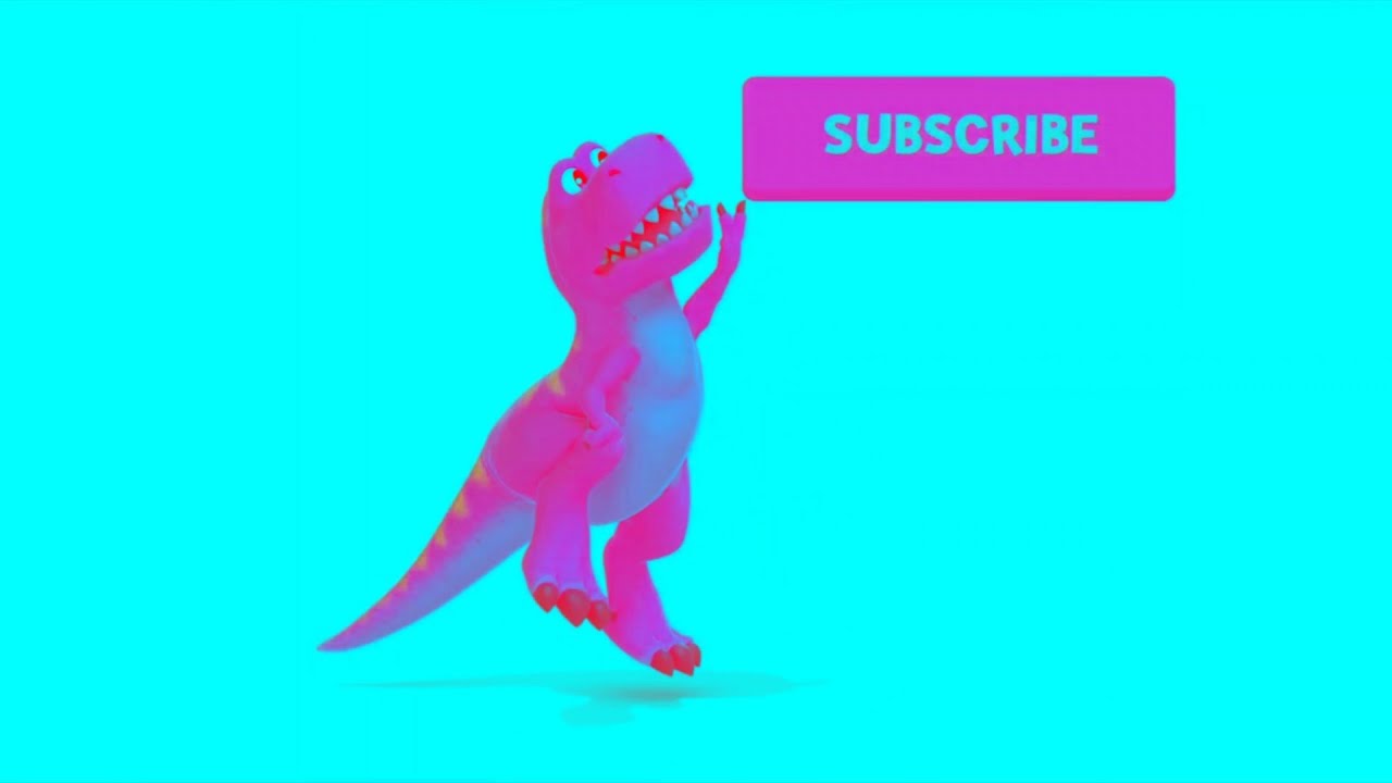 Baby T-Rex 🦖 Hitting The Subscribe Button Effects | Sponsored by Gamavision x Csupo Effects 