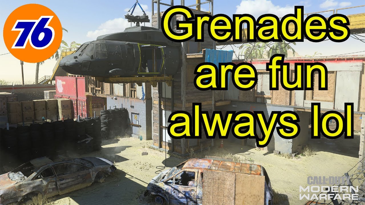 Call Of Duty Modern Warfare: Spawn grenade throw and kill twice in a row 