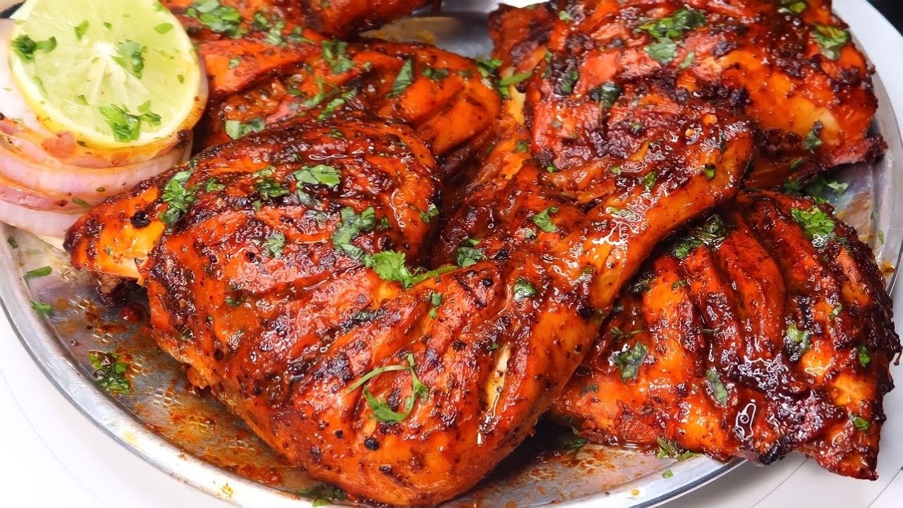 Tandoori Chicken Recipe in OTG | OTG Chicken Tandoori | OTG Chicken Recipes
