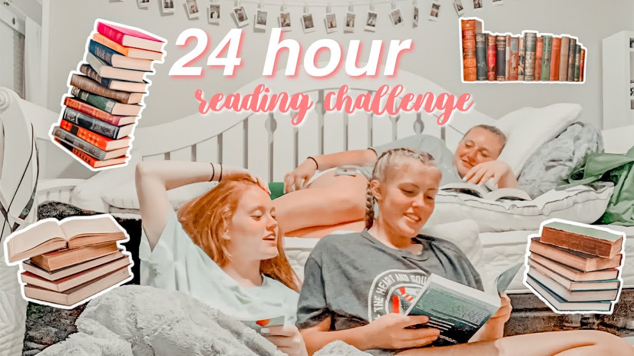 24 hour reading challenge!!! (against my friends) | karsyn rae