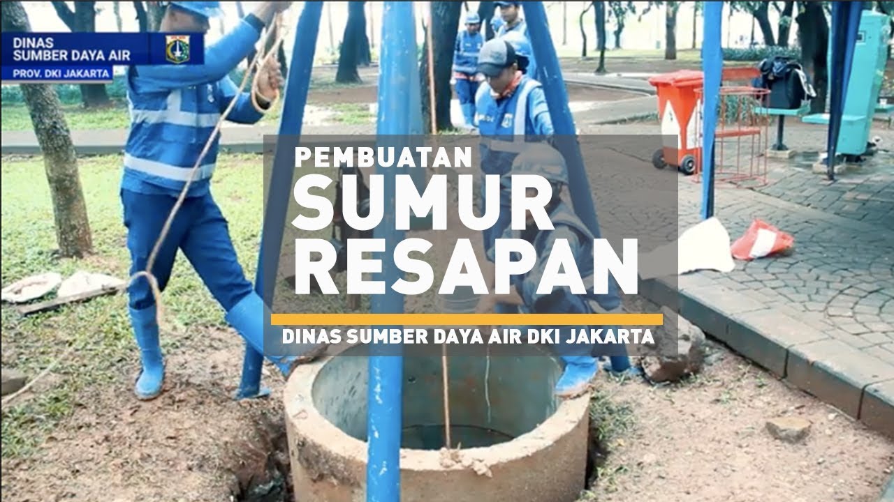 Pembangunan Sumur Resapan Dinas Sumber Daya Air DKI Jakarta 2019