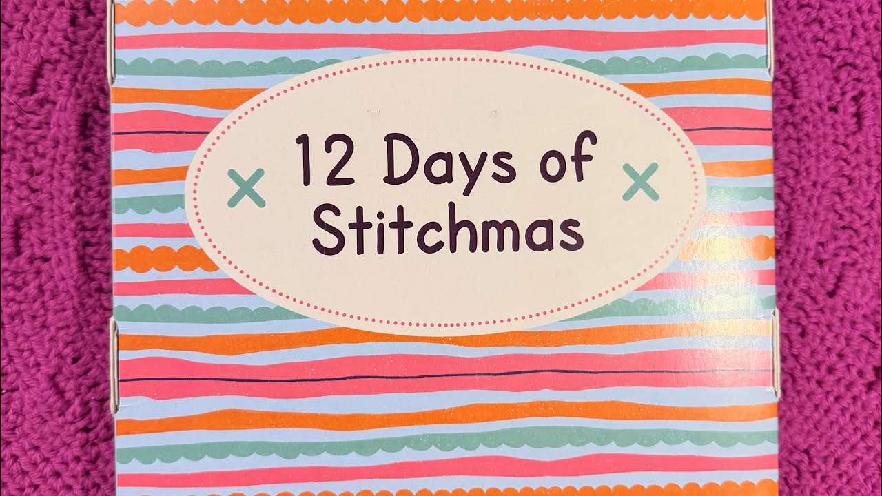 День 4/12 дней рождественского календаря Stitchmas 2025. Распаковка #BothyThreads #flosstube #adv...