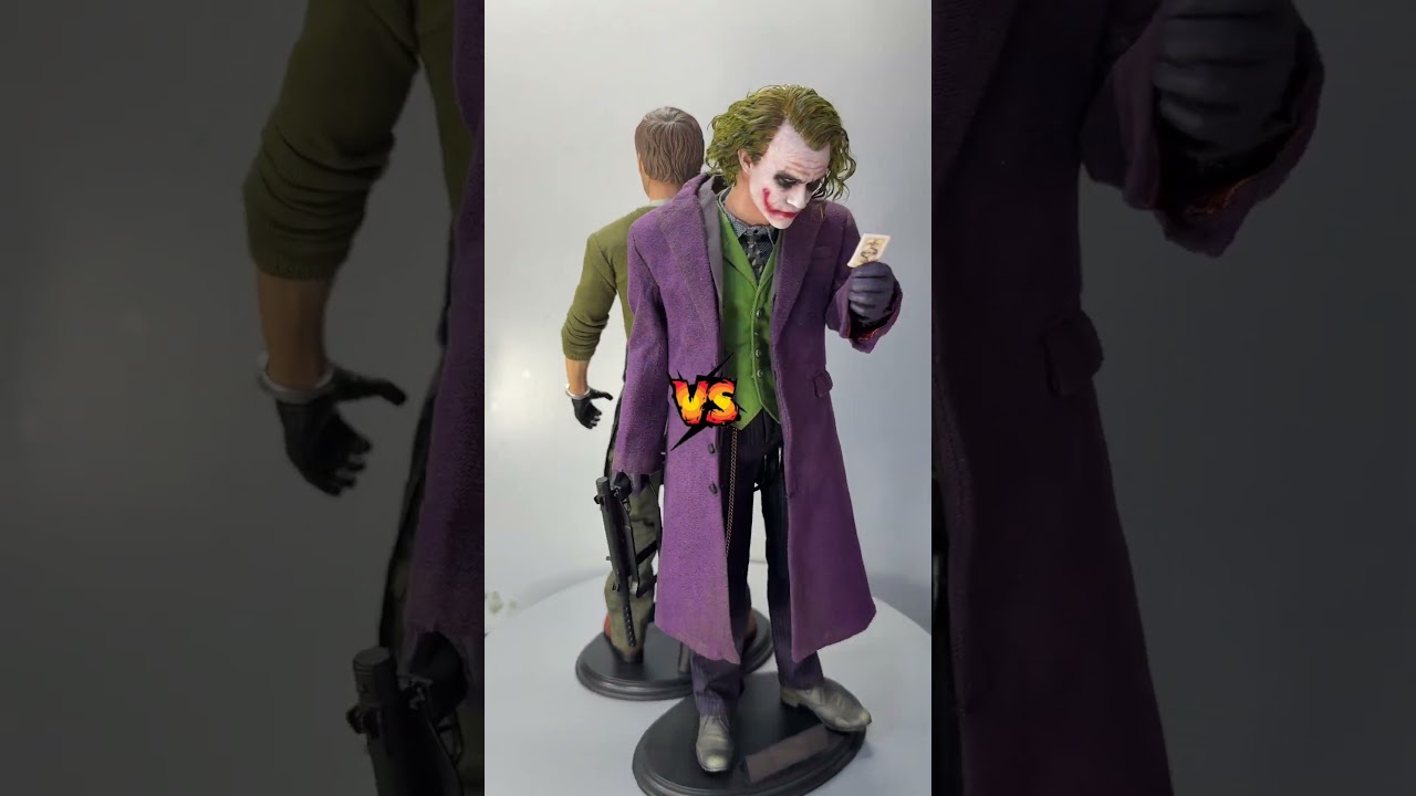 VERSUS!! Joker de Inart vs Dexter de Flashback#heathledger  #joker  #dexter  #inart  #onesixthscale