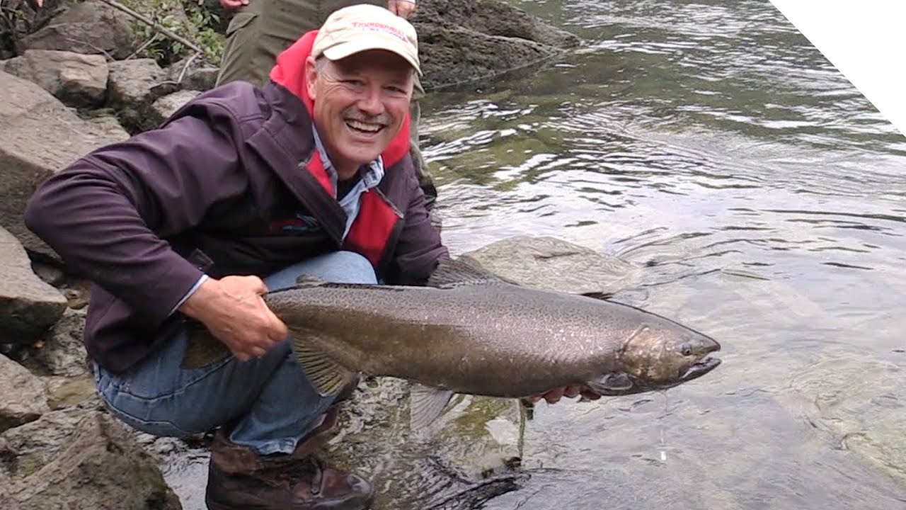 Casting spinners for shoreline salmon