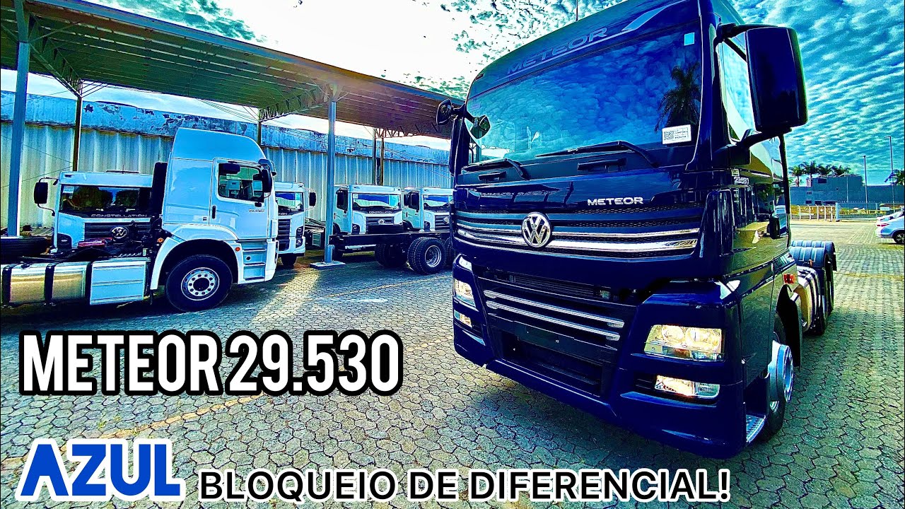 METEOR 29.530 AZUL 2023 - COMO USAR BLOQUEIO DE DIFERENCIAL