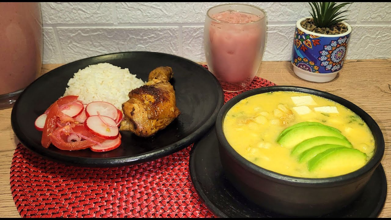 ♨️ALMUERZO EN OLLAS DE BARRO‼️, LOCRO DE CHOCLO🌽, POLLO🍗🍗 HORNEADO, ENSALADA DE RÁBANO Y AVENA CON🍓🍓