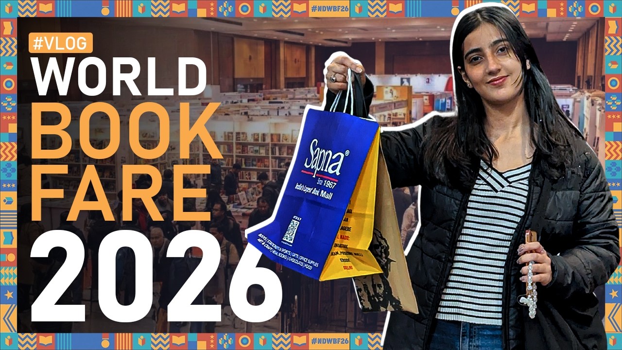 Delhi World Book Fair 2026 | What I Bought + My Experience 📚🤍