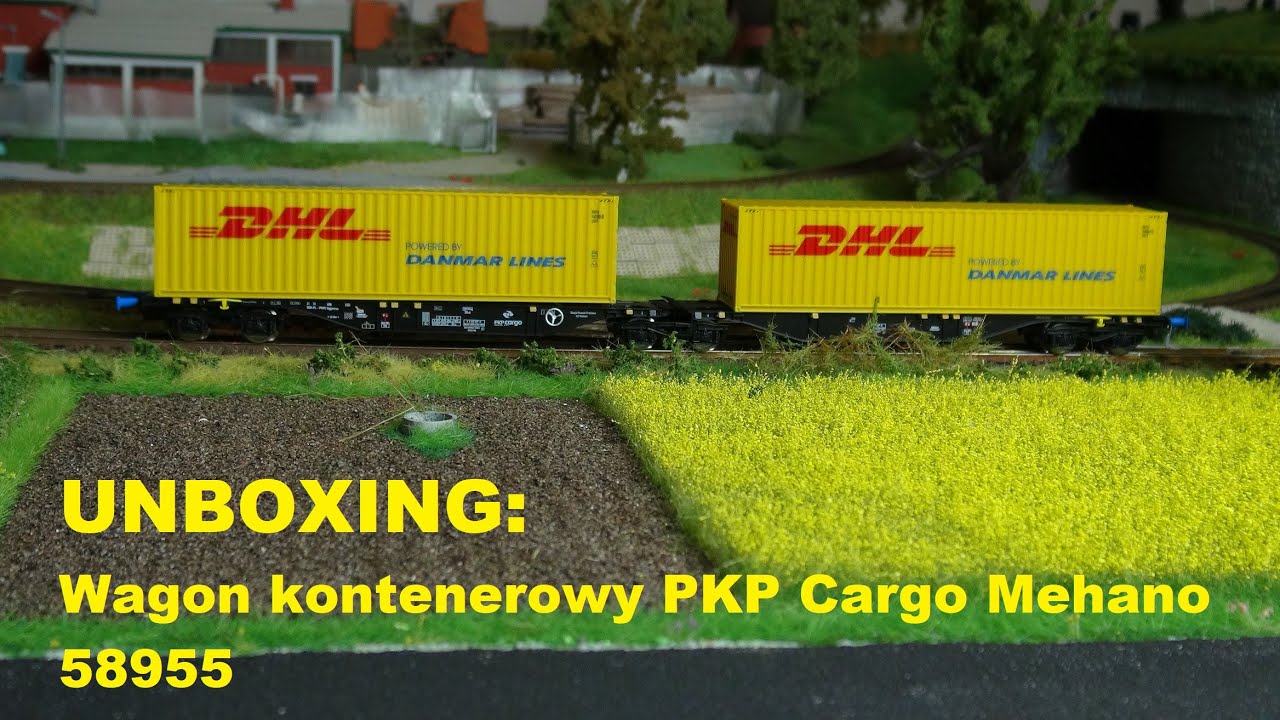 UNBOXING: Wagon kontenerowy PKP Cargo Mehano 58955
