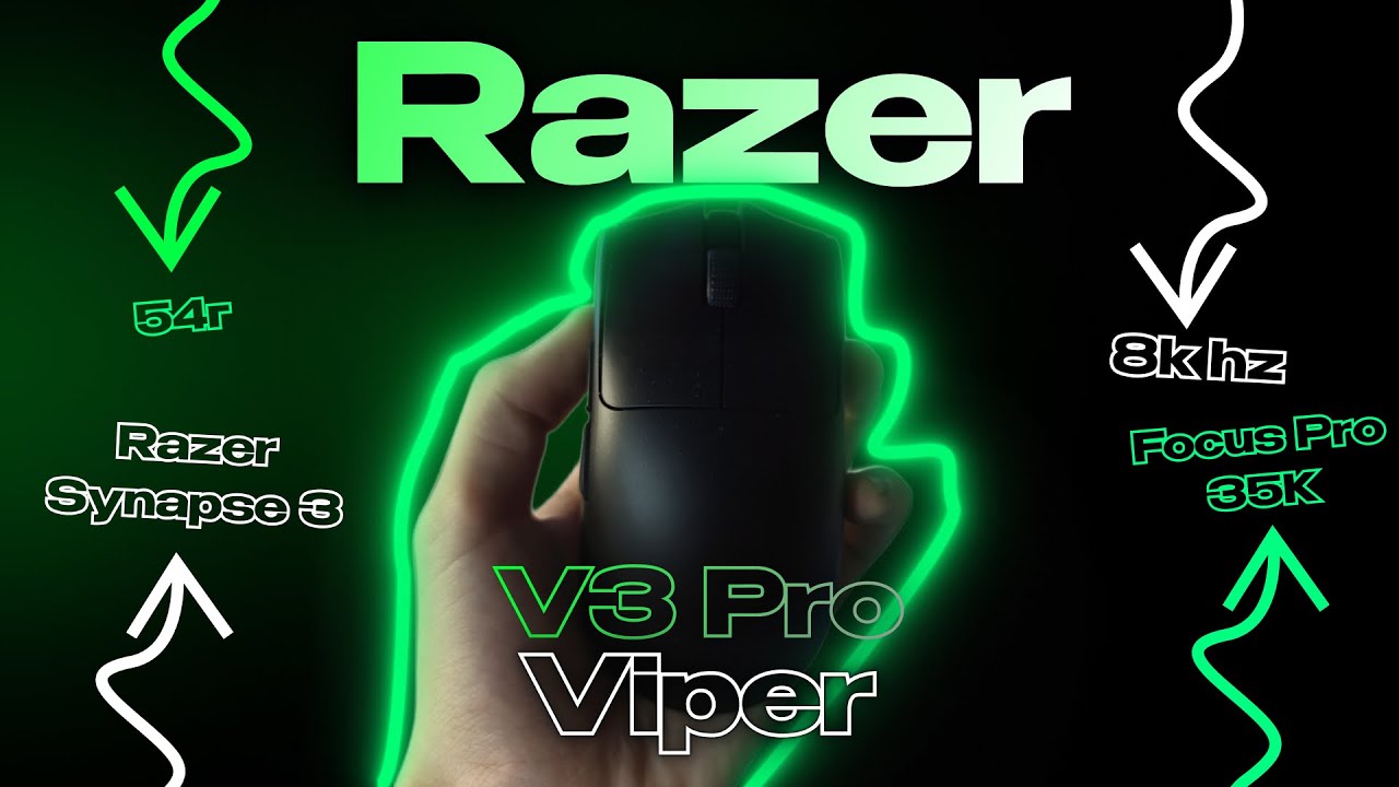 Лучшая мышь в 25 году  | Razer Viper V3 Pro