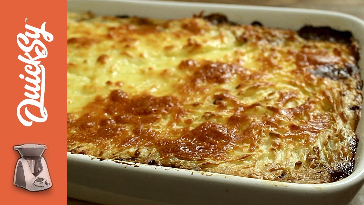 Thermomix Pastel de Carne