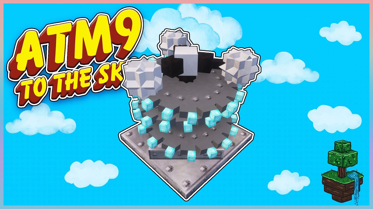 ATM9 To The Sky — Автоматизация фермы Mob + Творческий полёт — EP06