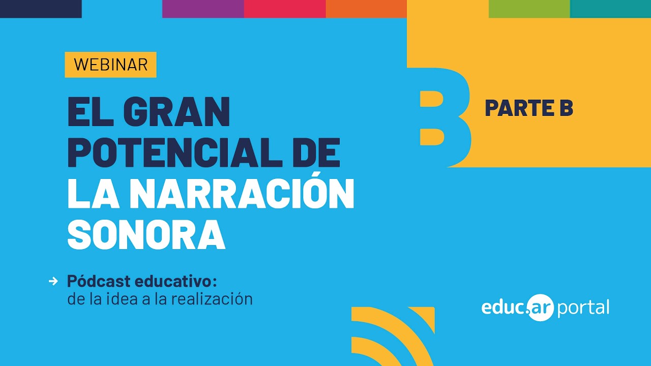 Webinar sobre realización de pódcast. Parte B.