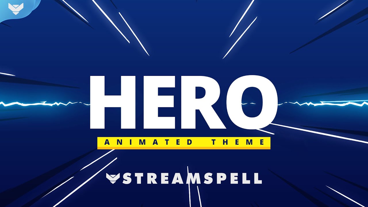 Hero Stream Overlay Package by StreamSpell
