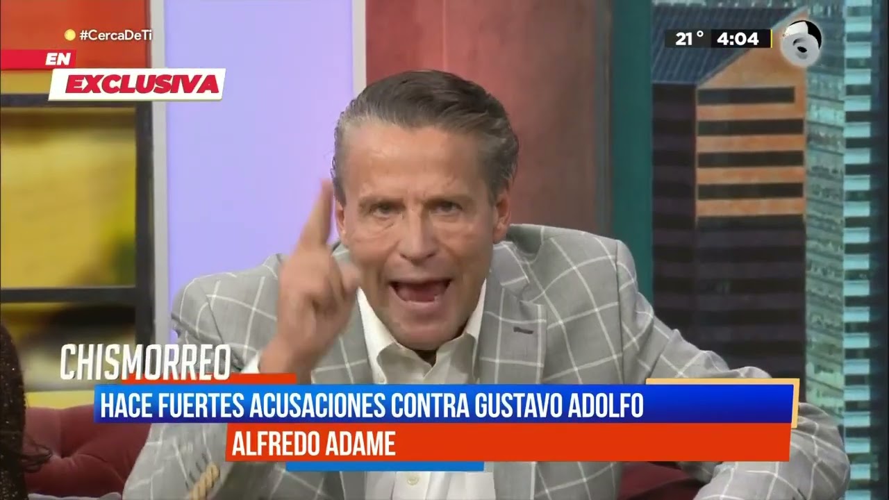Alfredo Adame explota contra conductores en plena entrevista | El Chismorreo