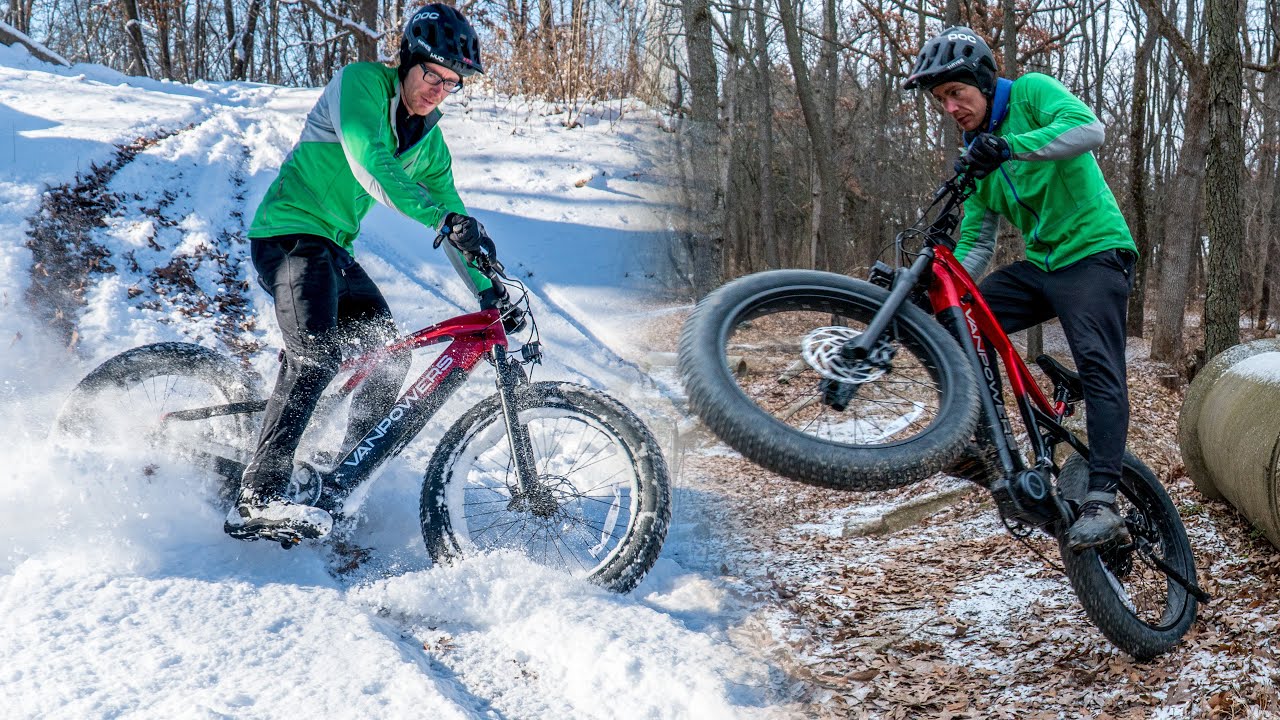 Pedal Assist Ebike in the Snow - Vanpowers Grand Teton Ultra Test