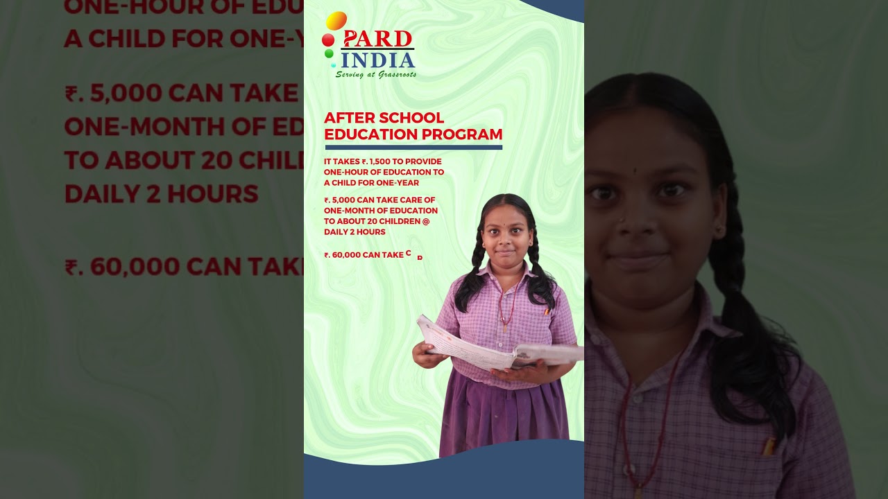 After School Education Program - Donate Now and Make a Difference