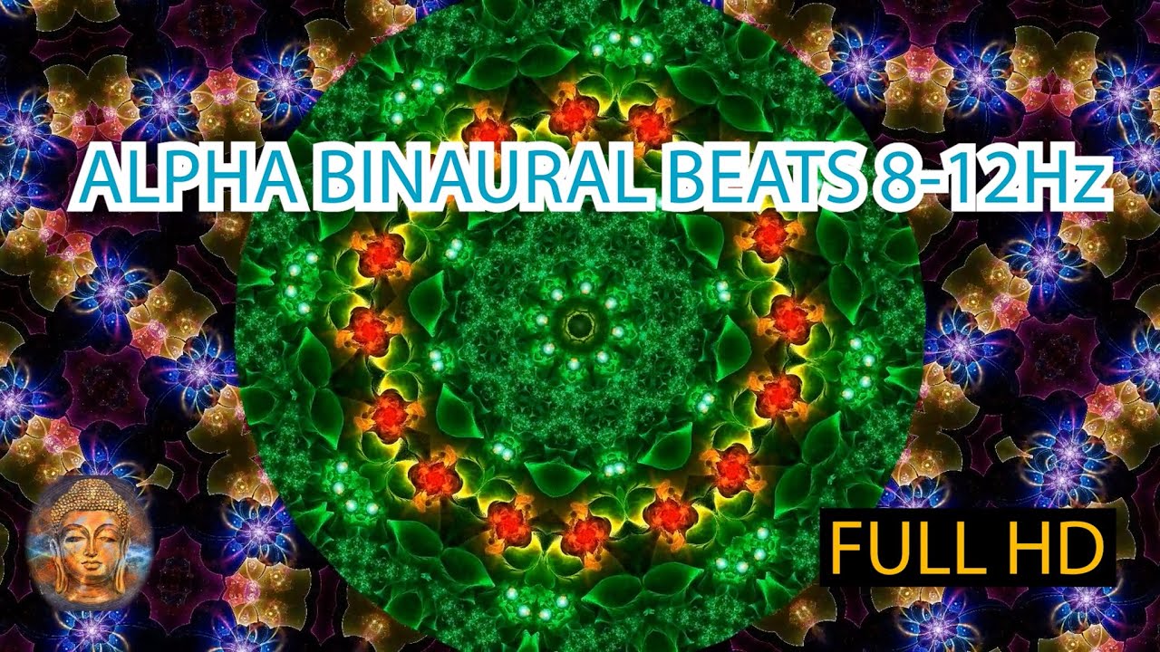 Deep Relaxation Music | 8-12 Hz Alpha Binaural Beats (12 Mins)