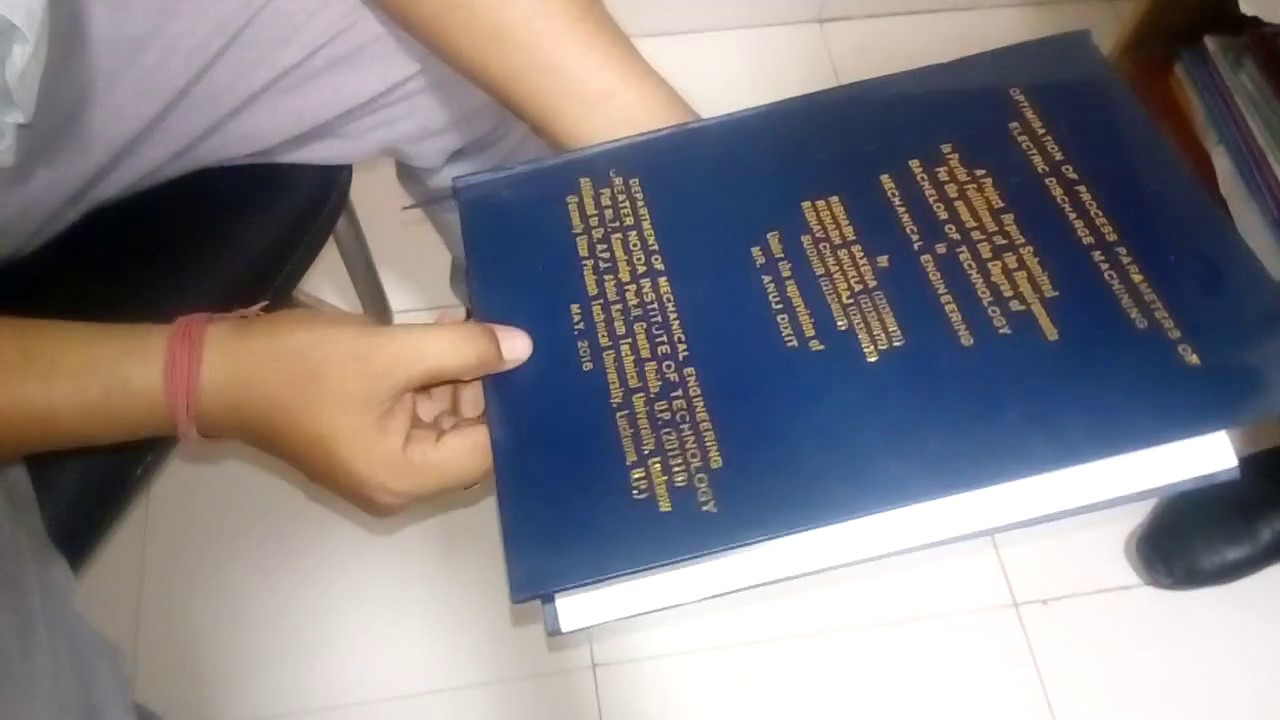 how to make project report 2