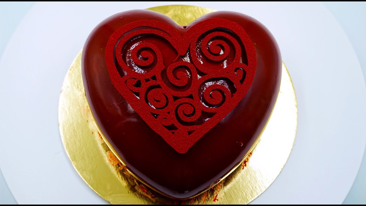“Cherry-Bavarois”Cake. Vatsak | Торт «Вишня-Баваруа». Вацак | Aesthetic
