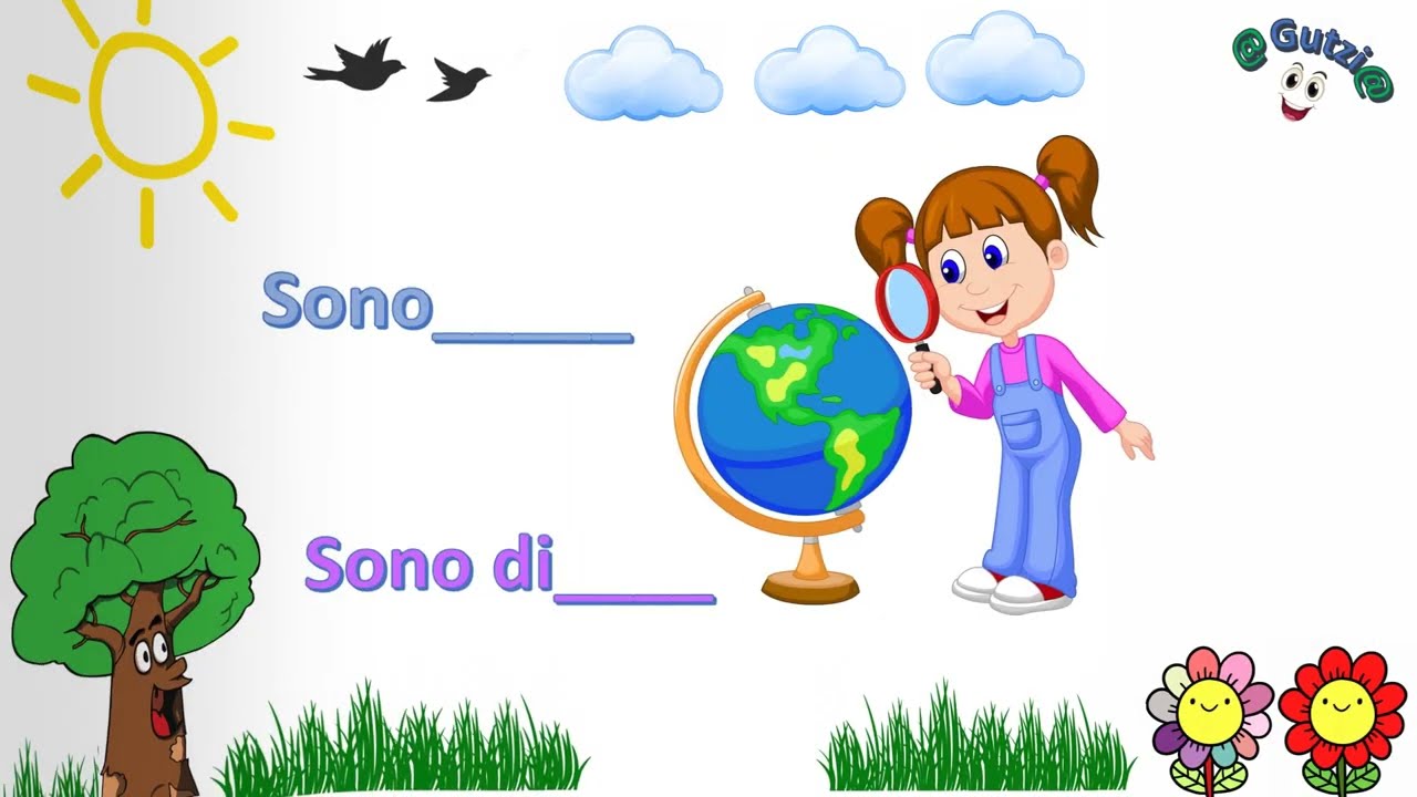 Italiano para niños - Aprende italiano - italiano para principiantes - Curso para niños - Educativo