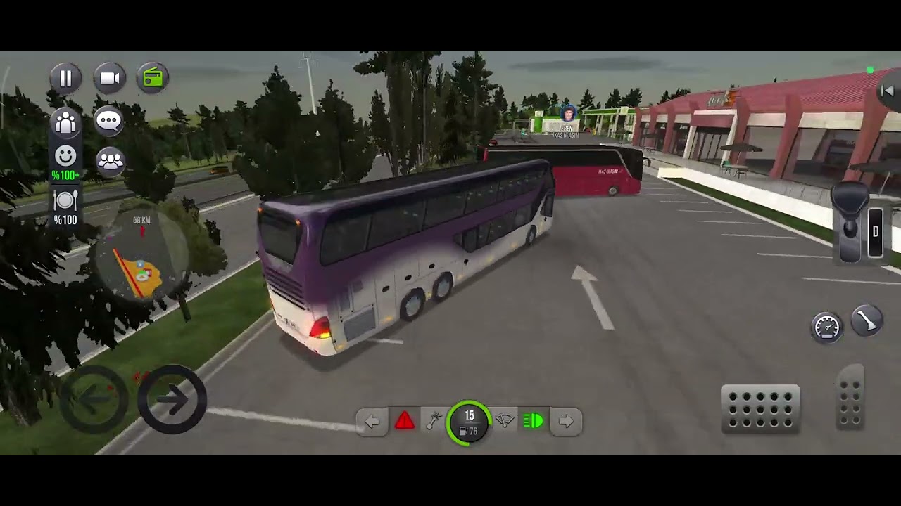 Köfte yemeye gittik #bus #bussimulatorindonesia #bussid #game #games #gameplay #gaming #gamer  #love