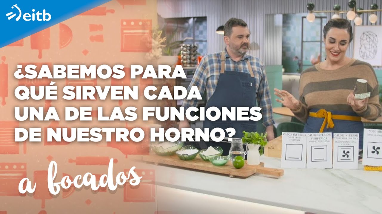 ¿Sabemos para qué sirven cada una de las funciones de nuestro horno?