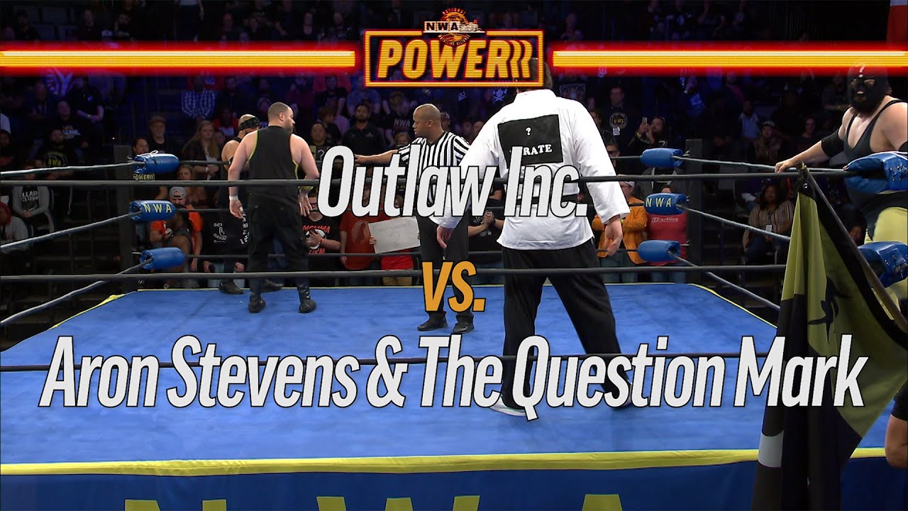 FULL MATCH - Aron Stevens & The Question Mark vs Outlaw Inc. | NWA Powerrr S2E5