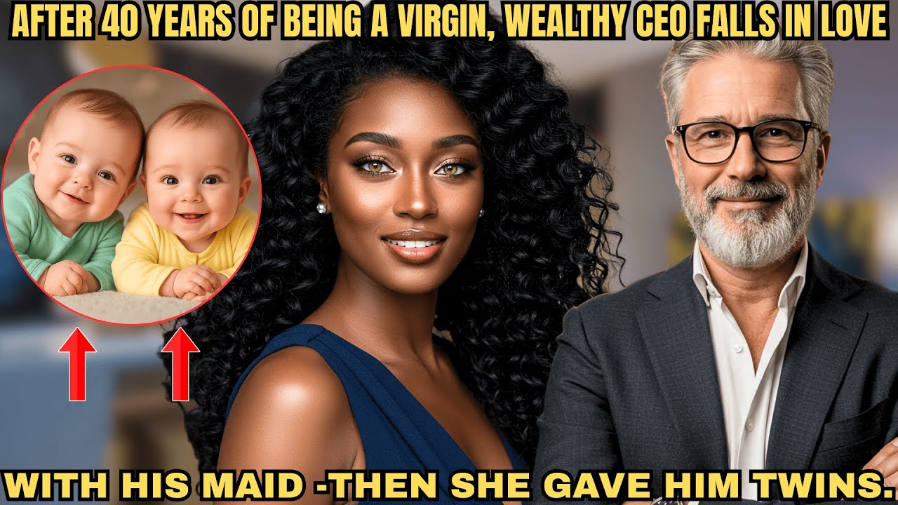 AFTER 40 YEARS OF BEING A VIRGIN, WEALTHY CEO FALLS IN LOVE WITH HIS MAID. THEN SHE GAVE HIM TWINS.