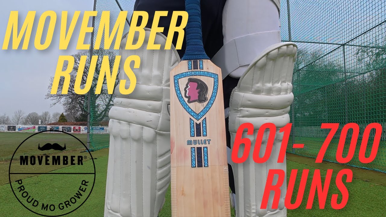 🏏 Movember Cricket Runs Challenge 🏏 | 601 - 700 Runs! | #movemberchallenge
