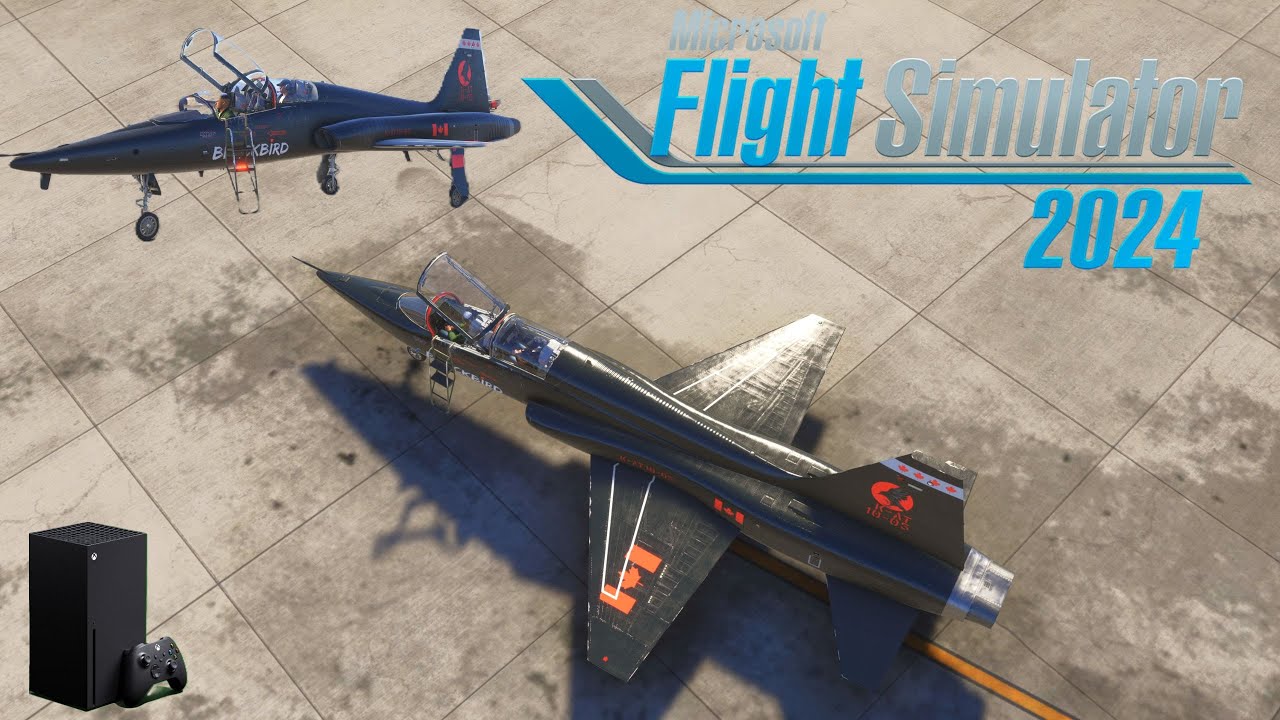 MSFS2024 XBOX SERIES X Northrop Grumman T-38A Talon Quick Flight 4K