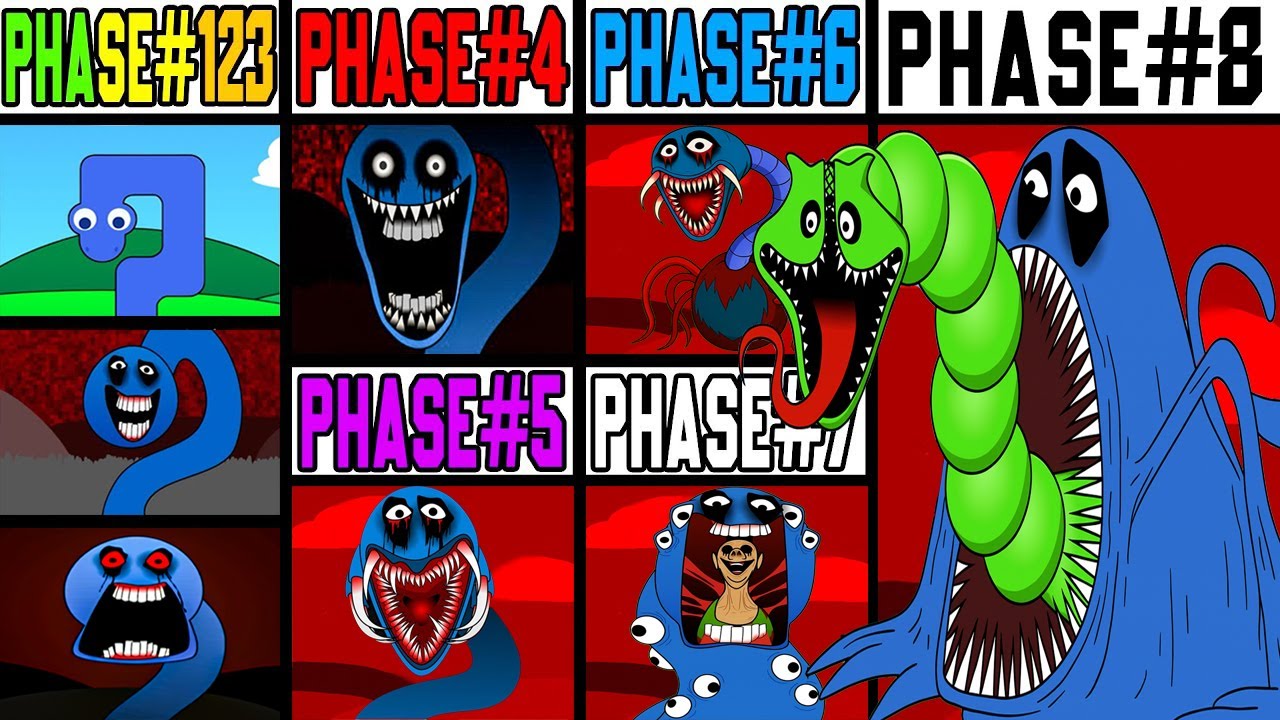My Sprunki OC: HUNGRY SNAKE (from Phase 1 to Phase 8)