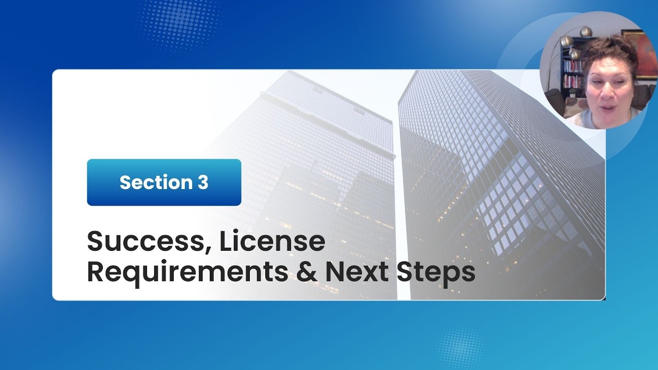 Real Estate Career Session: Success, License Requirements & Next Steps