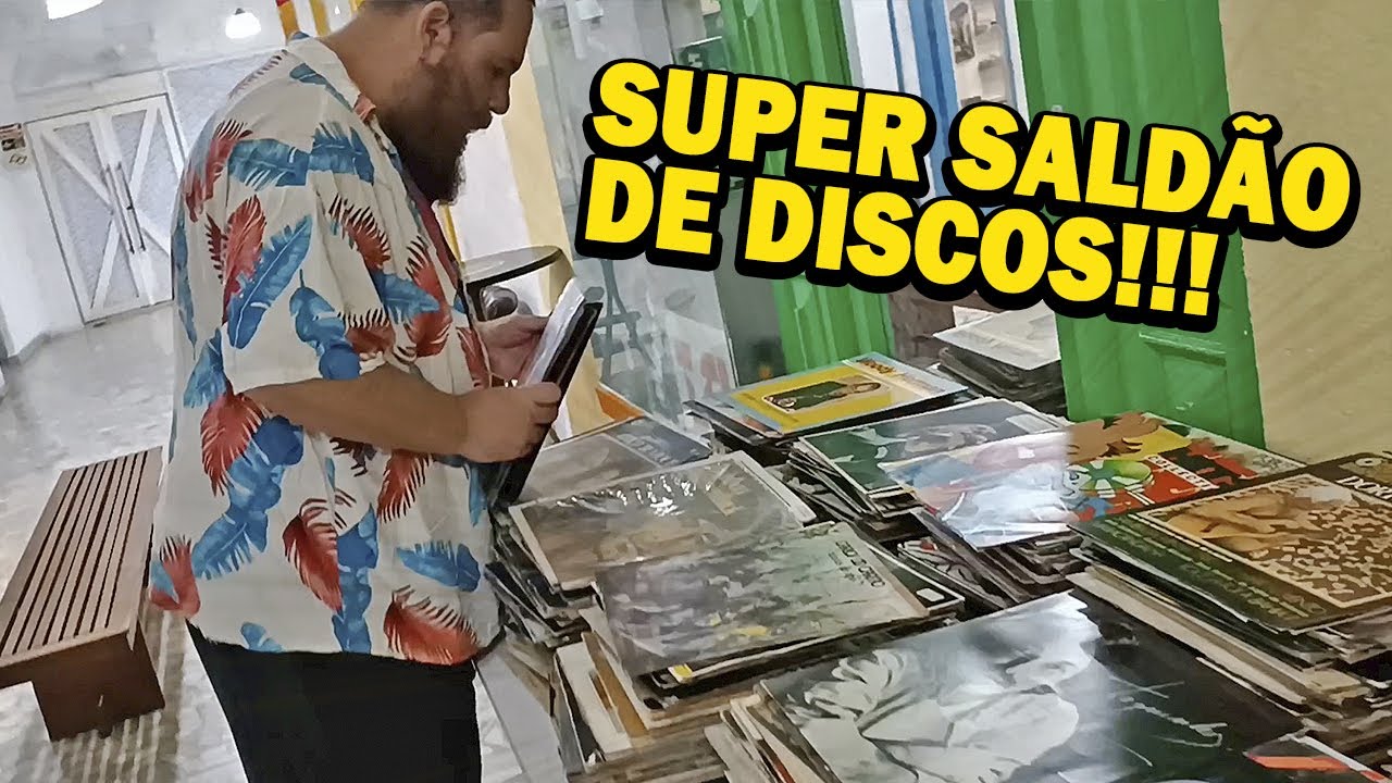 APROVEITANDO O SALDÃO DA LOJA DE DISCO DE VINIL - DV 414