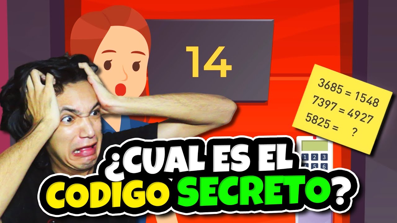 ¿Cuál es el CÓDIGO para ABRIR la PUERTA?😱🔢 | ACERTIJOS de MATEMATICAS🤬👎