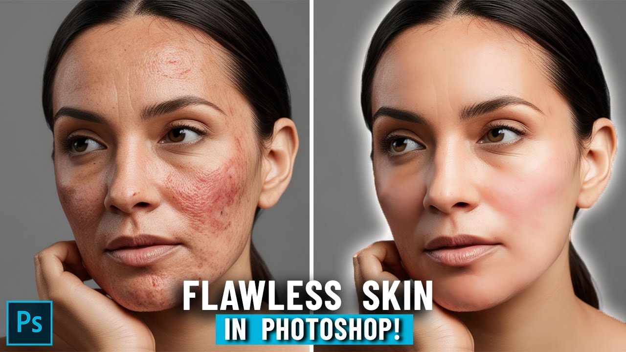 The Ultimate Skin Retouching Workflow (Step-by-Step) - Photoshop Tutorial